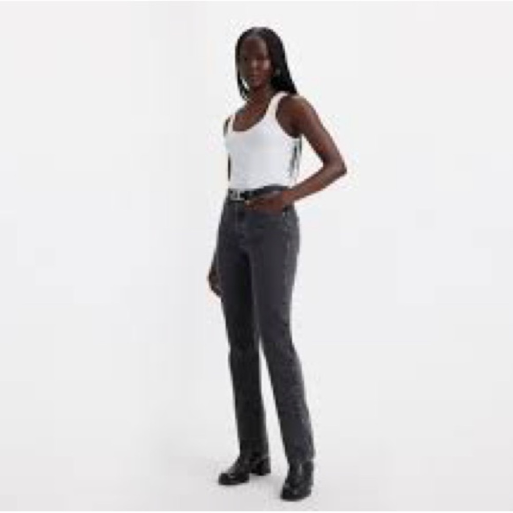 Black Levi’s Ribcage Straight Ankle